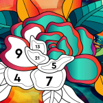 Coloring Game Paint by Number 2.2 MOD Unlimited Money