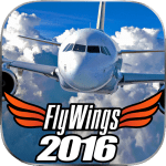 Flight Simulator 2016 FlyWings 1.4.2 MOD Unlimited Money