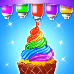 Ice Cream Cone-Ice Cream Games 0.4.1 MOD Unlimited Money