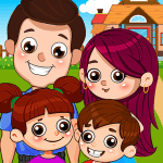 Mini town home family game 2.4 MOD Unlimited Money
