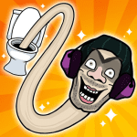 Toilet Monster Move Survival 1.0.0 MOD Unlimited Money